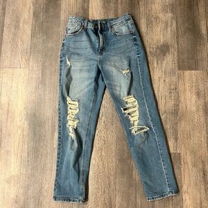 wild fable distressed blue jeans